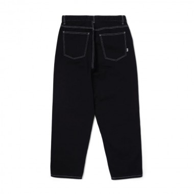 HUF CROMER PANT BLACK/WHITE
