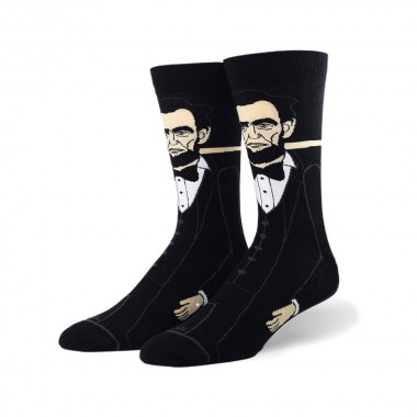 COOL SOCKS X ABRAHAM LINCOLN 360 CREW SOCKS
