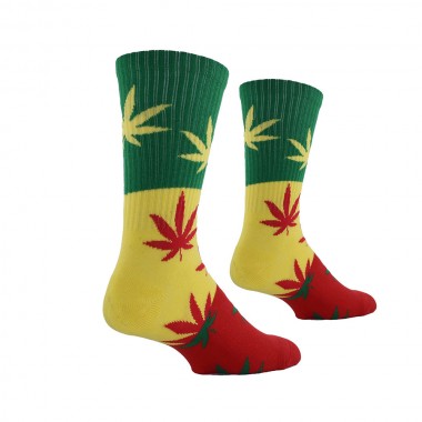 COOL SOCKS RASTA LA VISTA CREW SOCKS