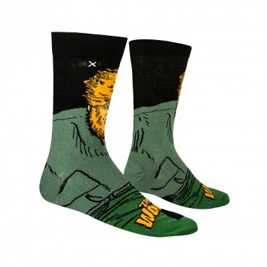 ODD SOX THE WOLF MAN CREW SOCKS