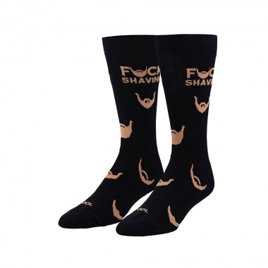 COOL SOCKS FUCK SHAVING CREW SOCKS
