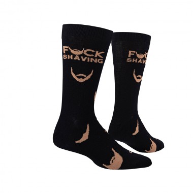 COOL SOCKS FUCK SHAVING CREW SOCKS