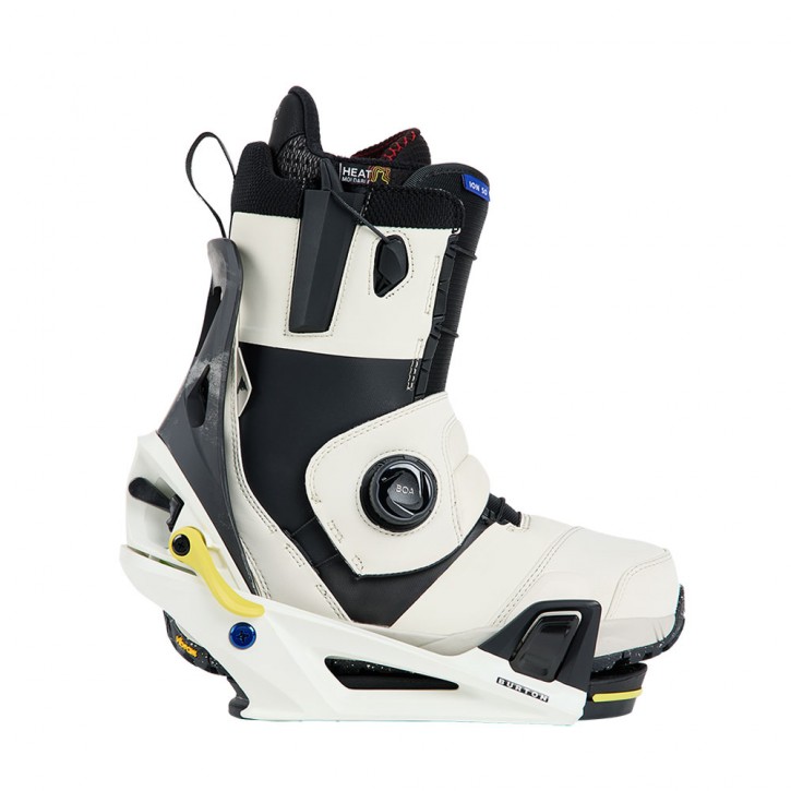 BURTON STEP ON RE:FLEX SNOWBOARD BINDINGS WHITE/GRAPHIC 
