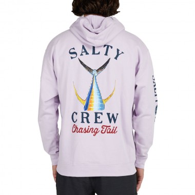 SALTY CREW TAILED HOODIE LAVENDER
