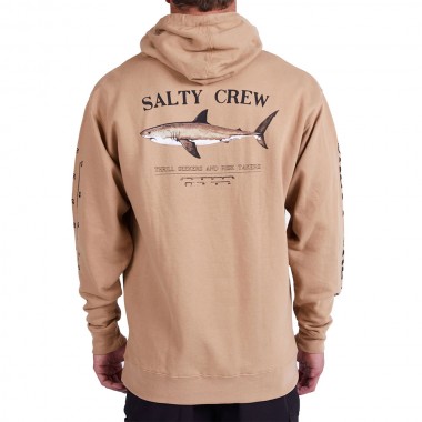 SALTY CREW BRUCE HOODIE SANDSTONE