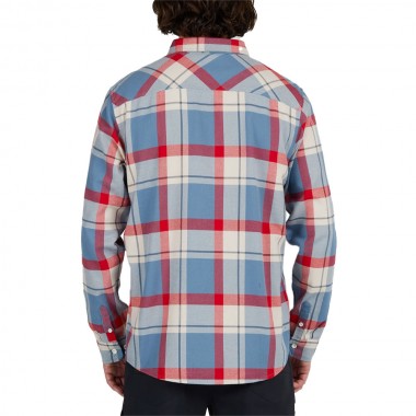 SALTY CREW DAWN PATROL FLANNEL SHIRT SLATE