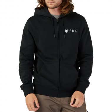 FOX ABSOLUTE ZIP HOODIE BLACK