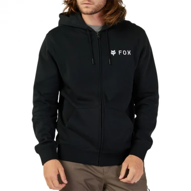 FOX ABSOLUTE ZIP HOODIE BLACK