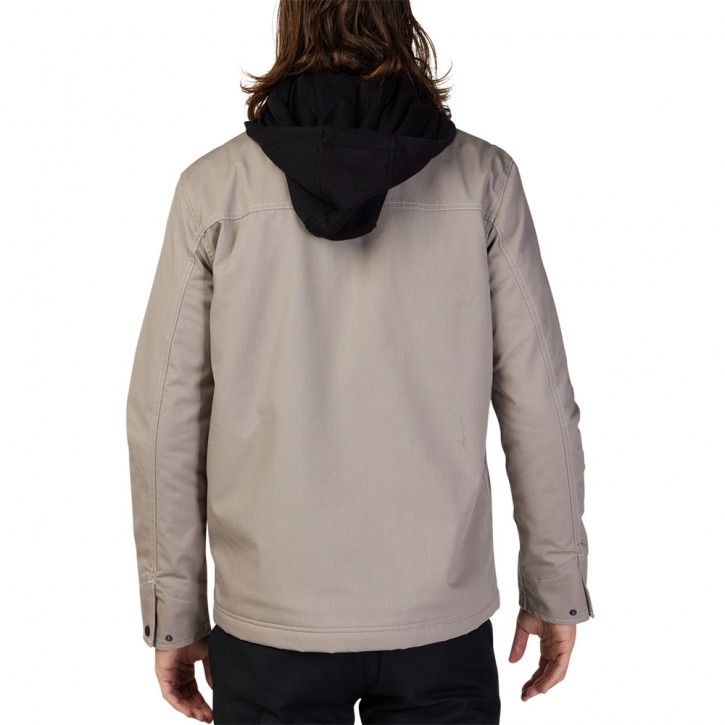 Fox Mercer Hooded Jacket - Men's Coats/Jackets In Pewter | Buckle