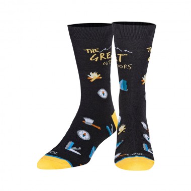 COOL SOCKS THE GREAT OUTDOORS CREW SOCKS