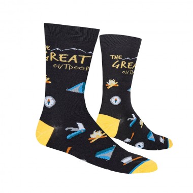 COOL SOCKS THE GREAT OUTDOORS CREW SOCKS