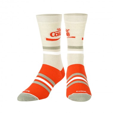 COOL SOCKS X COCA COLA DIET COKE SILVER CREW SOCKS
