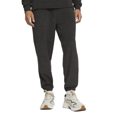 PUMA CLASSICS FLEECE SWEATPANTS BLACK