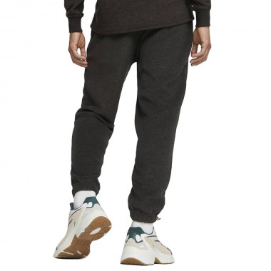 PUMA CLASSICS FLEECE SWEATPANTS BLACK