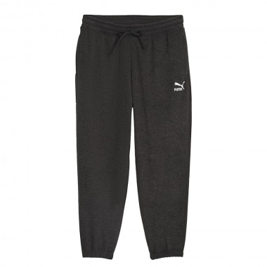 PUMA CLASSICS FLEECE SWEATPANTS BLACK