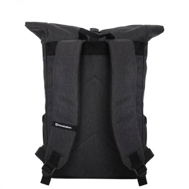 HORSEFEATHERS ROLLER BACKPACK HEATHER GRAY