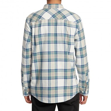 RVCA THATLL WORK FLANNEL LS SHIRT MARGARITA
