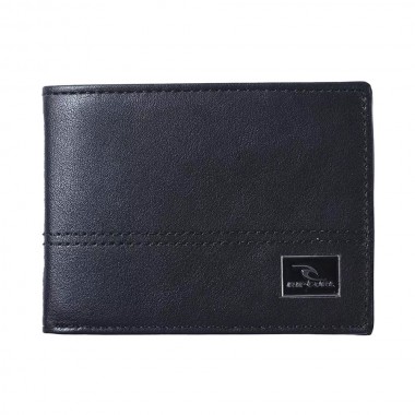 RIP CURL CORPAWATU ICON PU SLIM WALLET BLACK