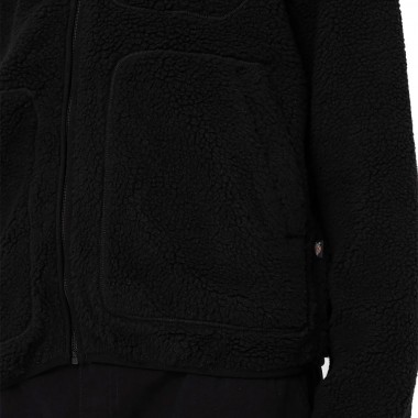 DICKIES MOUNT HOPE ZIP FLEECE BLACK
