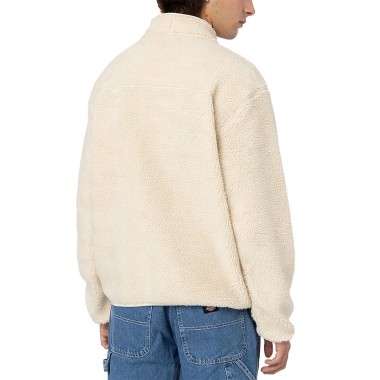 DICKIES MOUNT HOPE ZIP FLEECE WHITECAP GRAY