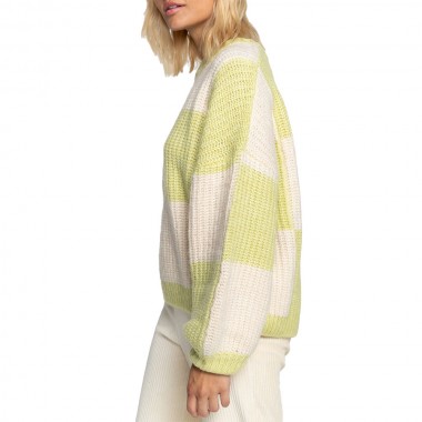 BILLABONG SO CHECK W SWEATER PEA POD