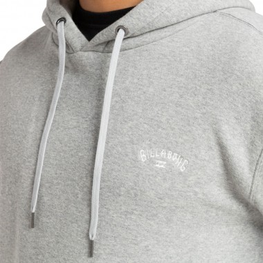 BILLABONG ARCH HOODIE GREY HEATHER