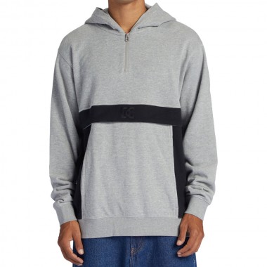 DC OPTICS HOODIE HEATHER GREY