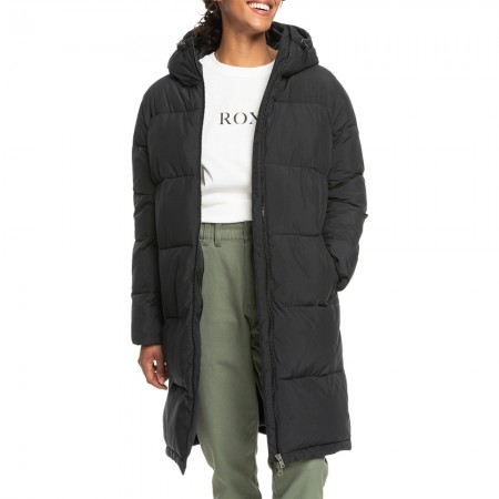 ROXY TEST OF TIME JACKET ANTHRACITE