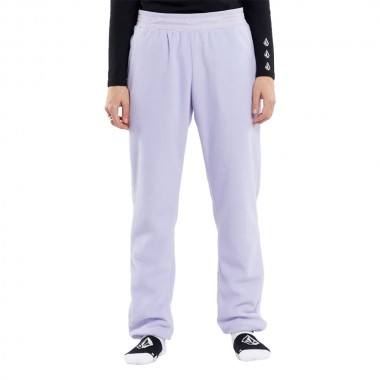 VOLCOM POLAR W FLEECE SWEATPANT LILAC ASH