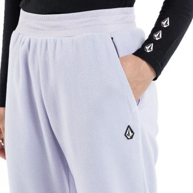 VOLCOM POLAR W FLEECE SWEATPANT LILAC ASH