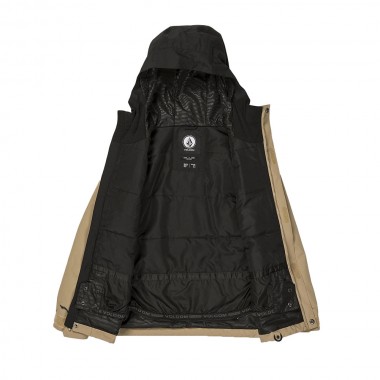 VOLCOM STONE.91 K SNOW JACKET DARK KHAKI