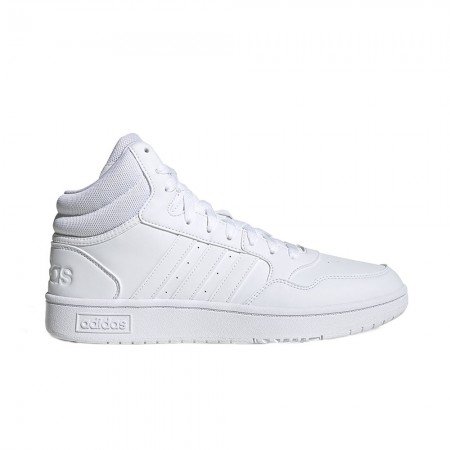 ADIDAS HOOPS 3.0 MID SHOES FTWWHT/FTWWHT/FTWWHT