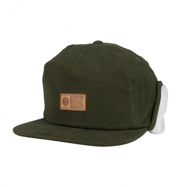 SALTY CREW TRAPPER 5 PANEL EAR FLAP CAP SPRUCE