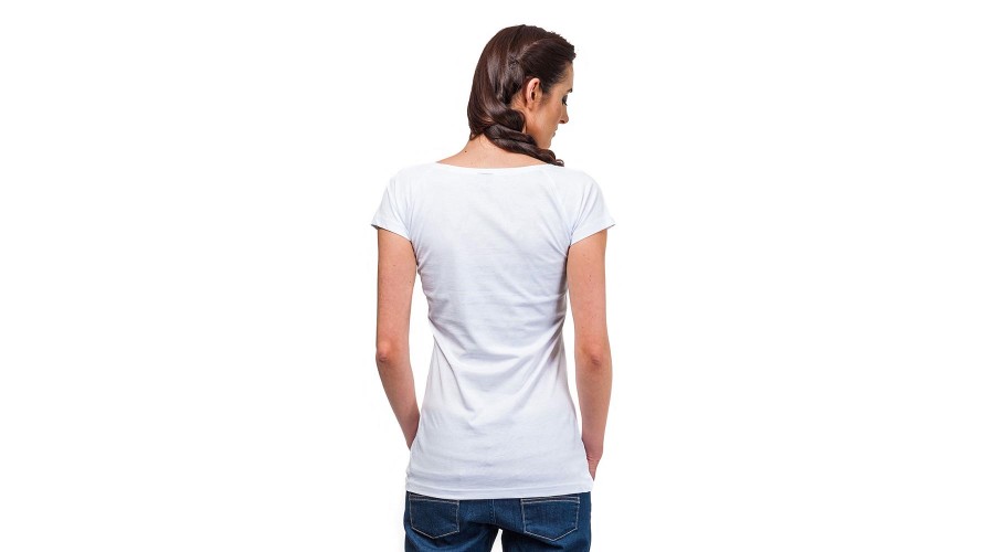 HORSEFEATHERS B TODAY S/S TEE GIRLS WHITE
