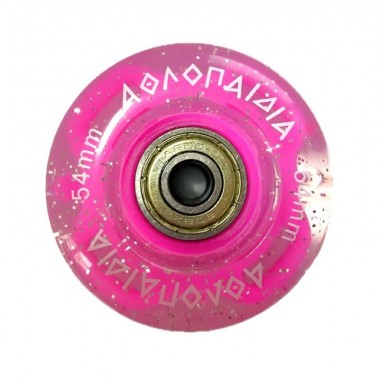 3K Led Wheels for Roller Skates 10322 - Fouchsia