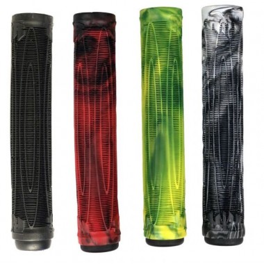 AO SCOOTERS Cory V Grips Swirl - Green/Yellow