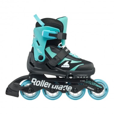 ROLLERBLADE Microblade Αυξομειούμενα Πατίνια - Μαύρο/Γαλάζιο