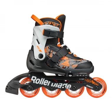 ROLLERBLADE Microblade SL Αυξομειούμενα Πατίνια - Μαύρο/Πορτοκαλί