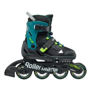ROLLERBLADE Microblade XT Αυξομειούμενα Πατίνια - Μαύρο/Πετρόλ Πράσινο