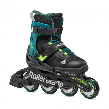 ROLLERBLADE Microblade XT Αυξομειούμενα Πατίνια - Μαύρο/Πετρόλ Πράσινο