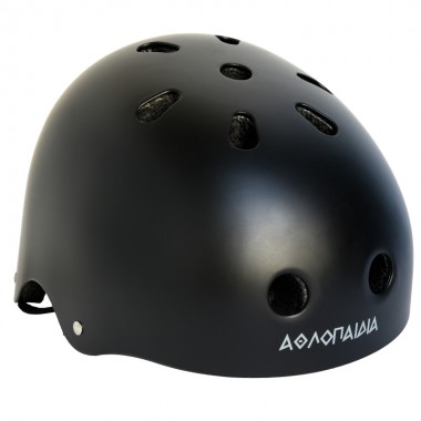 ATHLOPAIDIA Adjustable Racing Helmet - Black