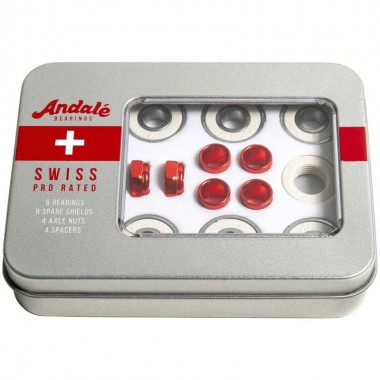 ANDALE Swiss Bearings &amp; Spacers Andale Tin Box