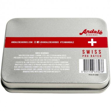 ANDALE Swiss Bearings &amp; Spacers Andale Tin Box