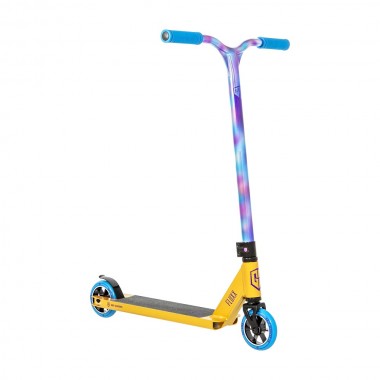 Grit Fluxx Scooter - Gold/Neo Painted