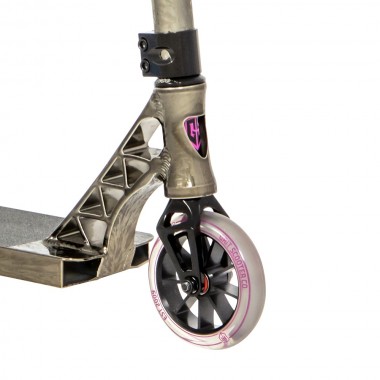 Grit Invader Scooter - Vapor Black Satin Laser