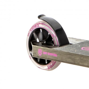 Grit Invader Scooter - Vapor Black Satin Laser
