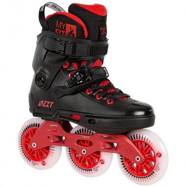 POWERSLIDE Next Black Red 110 Urban Inline Skates - Black/Red