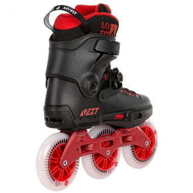 POWERSLIDE Next Black Red 110 Urban Inline Skates - Black/Red