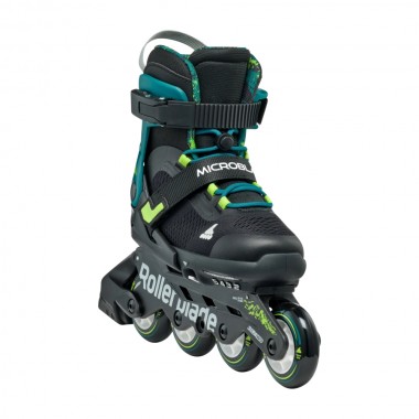 ROLLERBLADE Microblade XT Αυξομειούμενα Πατίνια - Μαύρο/Πετρόλ Πράσινο