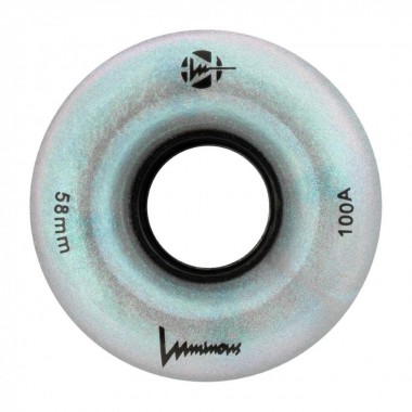 LUMINOUS 58mm/100A Led Wheels - Black Pearl (4pc.)